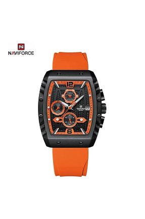 ساعت مچی نارنجی مردانه 41-45 میلی متر Naviforce - کد 789921361