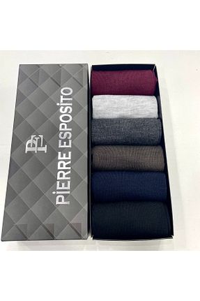 جوراب رنگی مردانه بامبو Pierre Esposito - کد 317105338