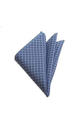 دستمال جیبی آبی مردانه پارچه ای Exve Exclusive - کد 37250659