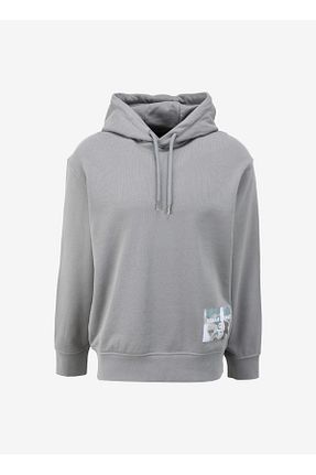 سوئیشرت طوسی مردانه ساده Armani Exchange - کد 846618998