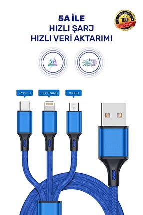 شارژر آبی CONOCER - کد 742676327
