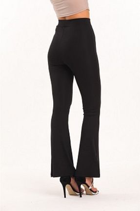ساق شلواری مشکی زنانه بافت Butik Karaca - کد 213031210