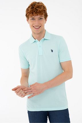 پولوشرت سبز مردانه پنبه ای U.S. Polo Assn. - کد 123501239