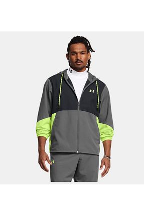 پائین تنه گرمکن اسپرت طوسی مردانه Rüzgara Dayanıklı Under Armour - کد 844203317