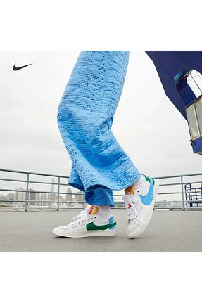 کفش اسنیکر سفید زنانه بند دار Nike - کد 786486122
