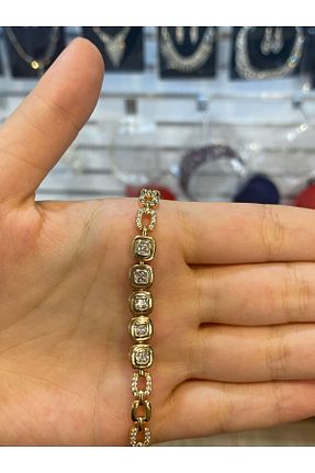 دستبند جواهر زرد زنانه استیل (فولاد) XUPING JEWELRY - کد 846431040