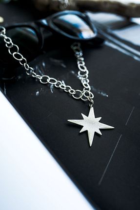 گردنبند نقره زنانه 925 عیار iz jewelry - کد 846436234