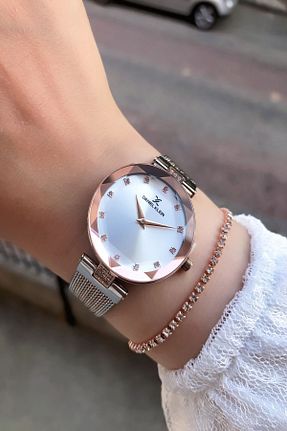ساعت مچی صورتی زنانه 31-35 میلی متر Daniel Klein - کد 846446556