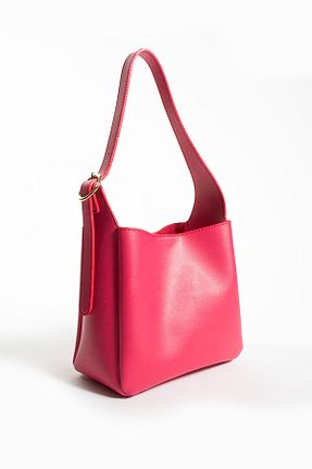 کیف دوشی صورتی زنانه چرم مصنوعی HONEY BAG - کد 817865000