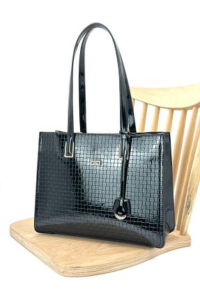 کیف دوشی مشکی زنانه چرم مصنوعی VICTORIA SHINE - کد 846480446