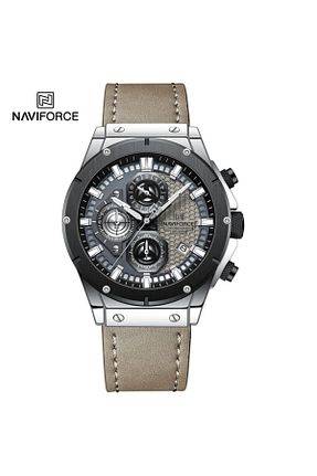 ساعت مچی بژ مردانه 41-45 میلی متر Naviforce - کد 791727049