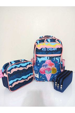 کیف مدرسه بنفش بچه گانه پارچه ای Alanç Gift - کد 846398571
