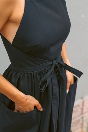 لباس مشکی زنانه بافتنی Catz Clothes - کد 841089216