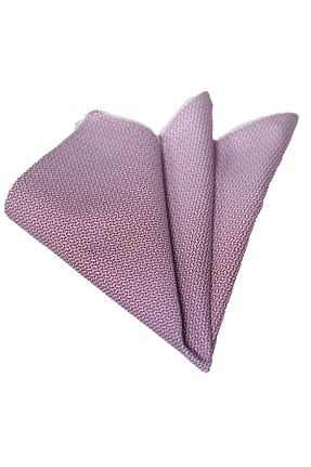 دستمال جیبی زرشکی مردانه پارچه ای Exve Exclusive - کد 806544390