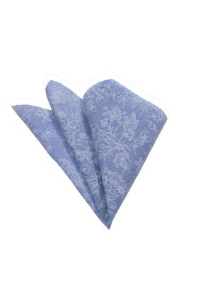 دستمال جیبی آبی مردانه پارچه ای Exve Exclusive - کد 38295492