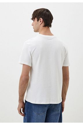 تیشرت سفید مردانه اسلیم فیت Cuqq Denim - کد 812047887