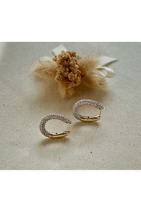گوشواره جواهر طلائی Swelynn Silver - کد 846675306