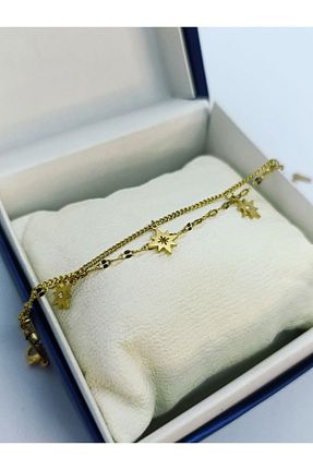 دستبند استیل (فولاد) طلائی زنانه استیل (فولاد) Bucino - کد 842794471