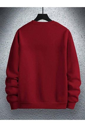 سوئیشرت قرمز مردانه چاپی CAST COLLECTİON - کد 846689626