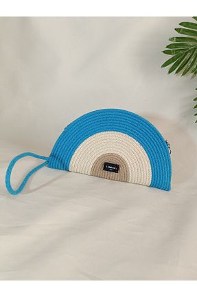 کیف پورتفوی و کلاچ آبی زنانه VeronicA - کد 846688572