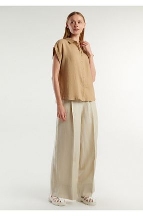 پیراهن قهوه ای زنانه رگولار United Colors of Benetton - کد 846361383