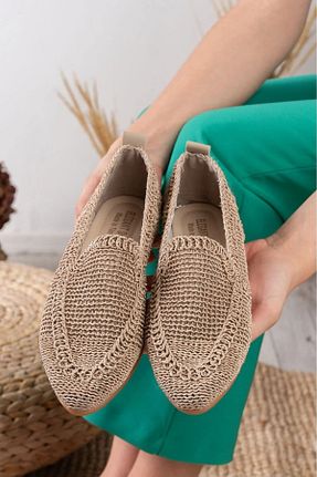 بابت قهوه ای زنانه پارچه ای BERCHILL - کد 809297191