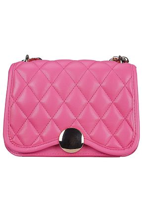 کیف دوشی صورتی زنانه چرم مصنوعی Bagmori - کد 750642955