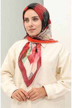 روسری مشکی پلی استر sefamerve - کد 846476151