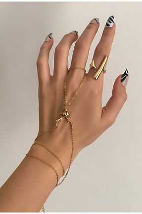 شاهمران جواهر طلائی زنانه فلزی Okko Store - کد 793776244