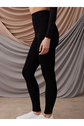 ساق شلواری حجاب مشکی زنانه بافت Femple Modest - کد 838456306