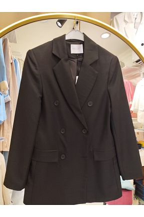 کت بلیزر مشکی زنانه پارچه CEKETCH - کد 837560117