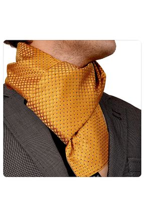 شال گردن زرد مردانه پشمی Exve Exclusive - کد 776078909