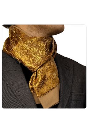 شال گردن زرد مردانه پشمی Exve Exclusive - کد 776082492