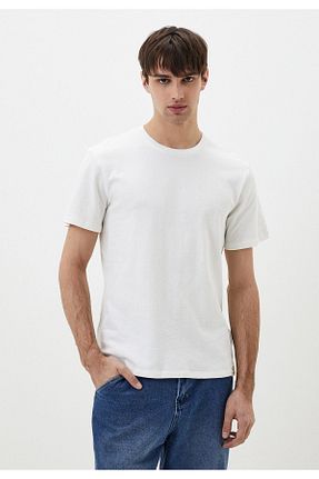 تیشرت سفید مردانه اسلیم فیت Cuqq Denim - کد 812047887