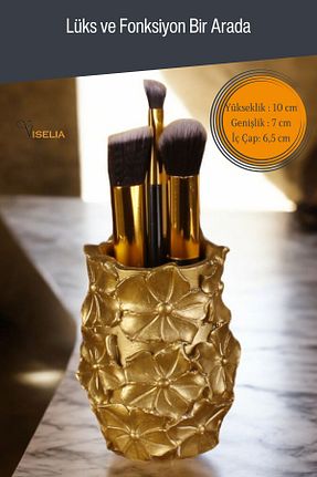 نظم دهنده جواهرات و آرایش طلائی 1 پارچه Viselia - کد 846676392