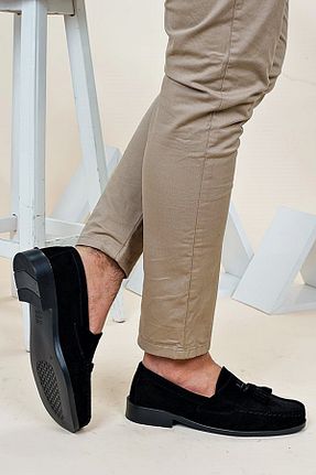 کفش کلاسیک مشکی مردانه جیر The Hope Shoes - کد 249459455