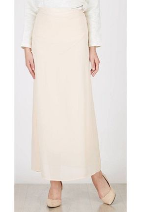 دامن بژ زنانه پارچه MERİT FASHION - کد 846737680