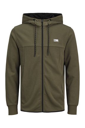 سوئیشرت خاکی مردانه ساده Jack & Jones - کد 846723289
