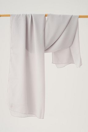 شال طوسی زنانه پنبه ای Rays - کد 827811998