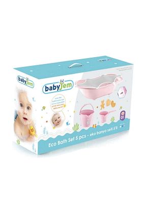 اکسسوری حمام کودک صورتی Babyjem - کد 576937