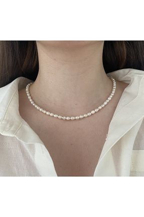گردنبند مروارید قهوه ای SOVEY - کد 731730810