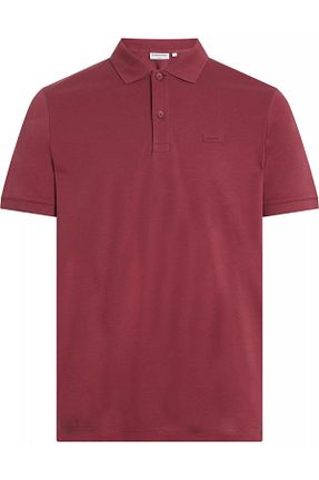 پولوشرت قرمز مردانه %100 پنبه Calvin Klein - کد 813267538