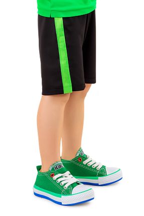 کفش اسنیکر سبز بچه گانه بند دار Kiko Kids - کد 838813024