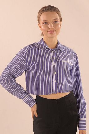 پیراهن آبی زنانه رگولار Rays - کد 782536495