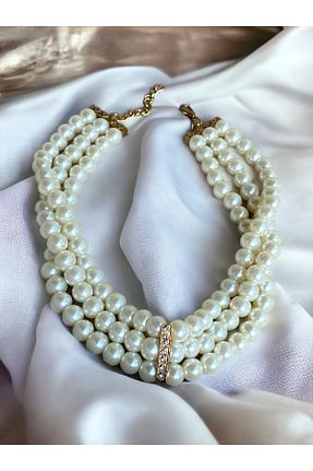 گردنبند مروارید سفید FAYRA ACCESSORIES - کد 846777529