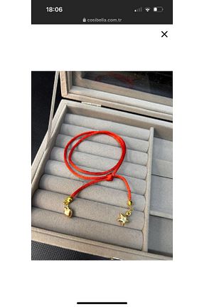 دستبند جواهر قرمز زنانه استیل (فولاد) Lujo - کد 846825637