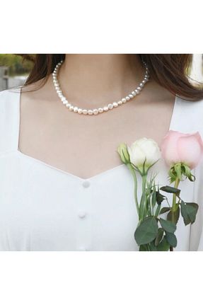 گردنبند مروارید سفید dalyatelıer - کد 782476105