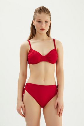 بالاتنه بیکینی قرمز زنانه ساده Eros - کد 846940724