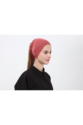 روسری نارنجی پنبه ای SpecialScarf Hijab Fashion - کد 846279852