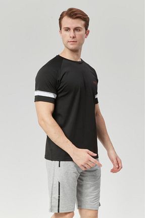 تیشرت مشکی مردانه رگولار denimfield - کد 846968692